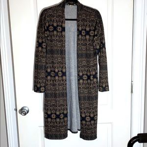 Carol Rose long cardigan. Size L